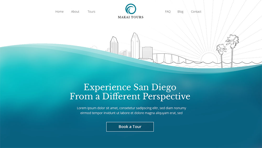 San Diego Website Design - Makai Tours