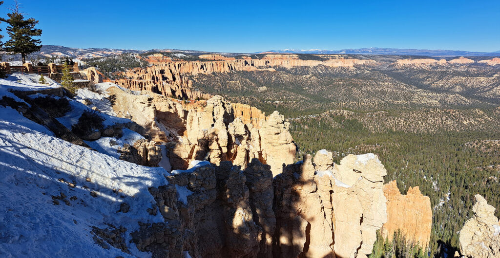 Bryce Canyon with some snow